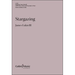 Stargazing : SATB Piano/Choral Score