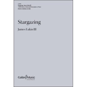 Stargazing : TTBB Piano/Choral Score