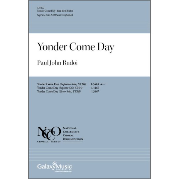 Yonder Come Day