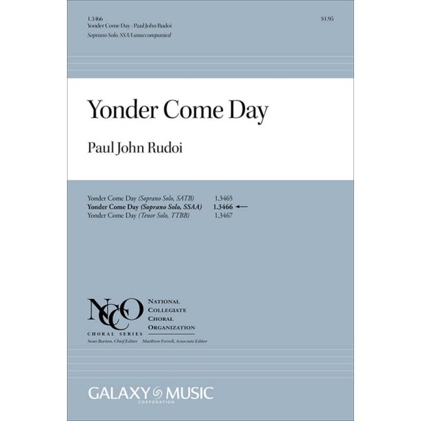 Yonder Come Day