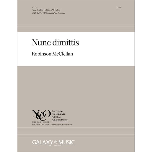 Nunc dimittis
