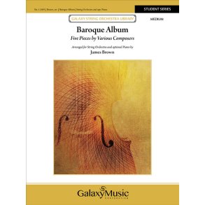 Baroque Album : Five Pieces by Various Composers (Complete Set)