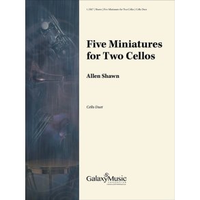 Five Miniatures For Two Cellos