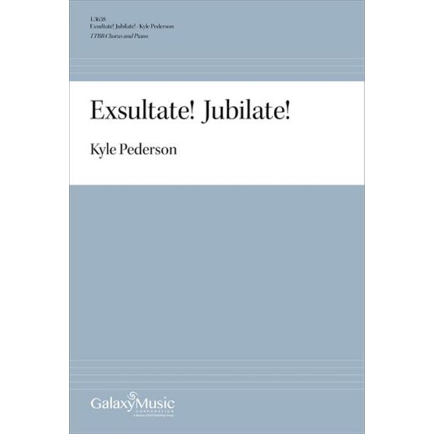 Exsultate! Jubilate!
