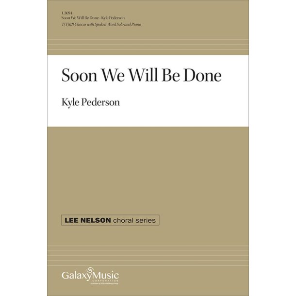 Soon We Will Be Done : African American Heritage with Spoken Word Solo