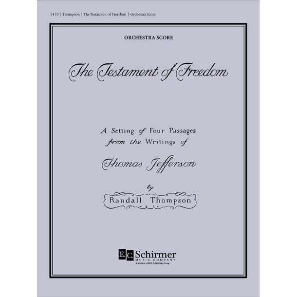 The Testament of Freedom