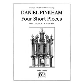Four Short Pieces for Manuals