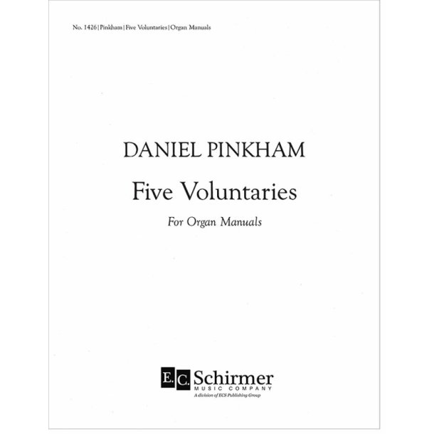 Five Voluntaries for Organ Manuals