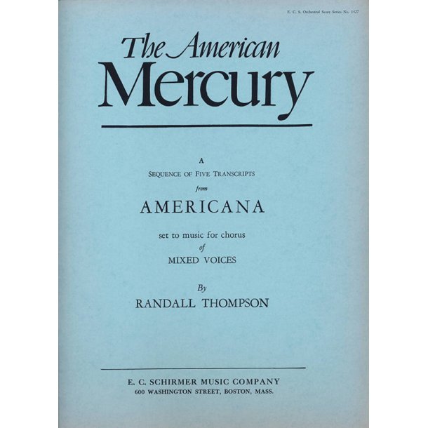 Americana : The American Mercury