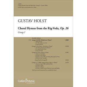 Choral Hymns from the Rig-Veda, Group 1