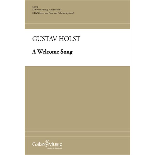 A Welcome Song