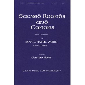 Sacred Rounds and Canons, Sets 1-3