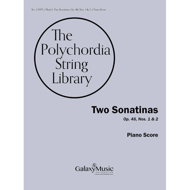 Two Sonatinas Op. 48, Nos. 1 & 2