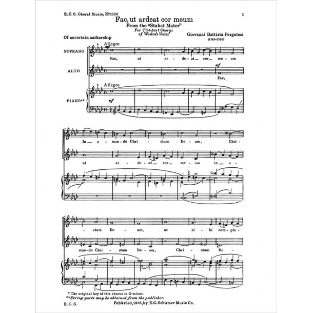 Stabat Mater: Fac, ut ardeat cor meum