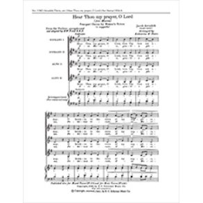 Hear Thou My Prayer, O Lord : Ave Maria