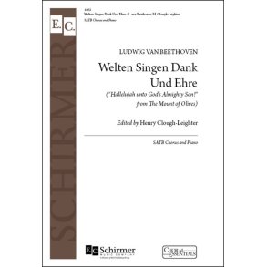 The Mount of Olives: Welten singen Dank Und Ehre : Hallelujah unto God's Almighty Son!