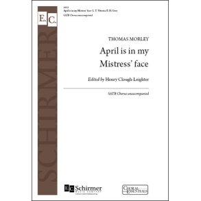 April is in my mistress' face