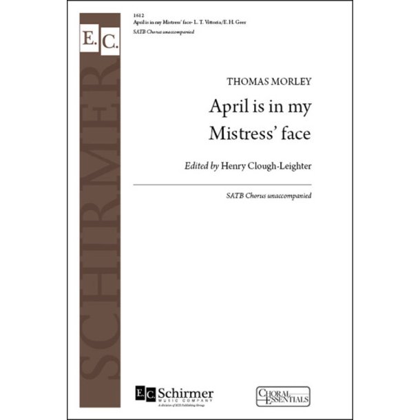 April is in my mistress' face