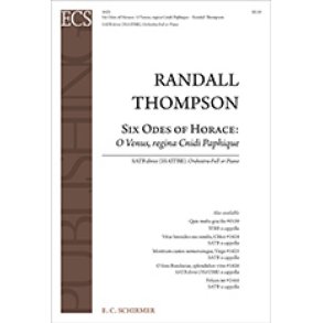 Six Odes of Horace: O Venus, Regina Cnidi Paphique