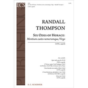 6 Odes of Horace: Montium custos nemorumque, Virgo