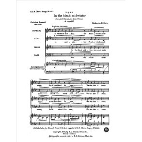 In the Bleak Midwinter