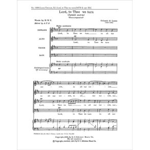 Lord To Thee We Turn