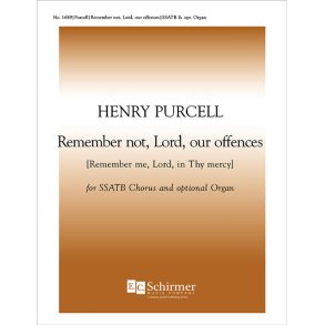 Remember Not, Lord, Our Offences