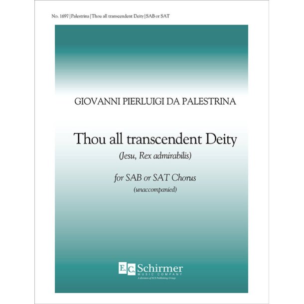 Thou All-transcendant Deity