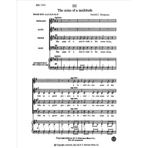 The Peaceable Kingdom: The Noise of the Multitude