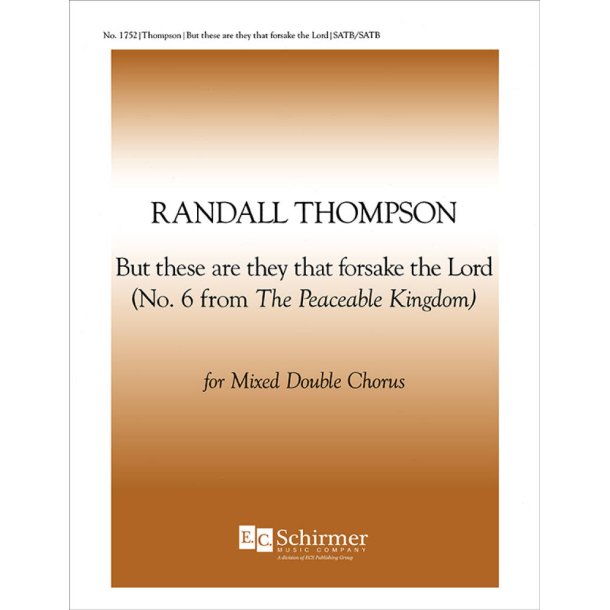 The Peaceable Kingdom : But these are they that forake the Lord
