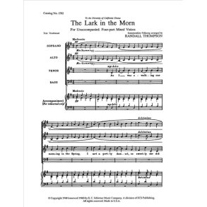 The Lark in the Morn