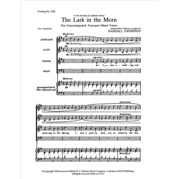 The Lark in the Morn