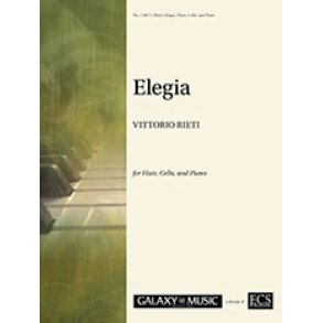 Elegia : for flute, cello & piano