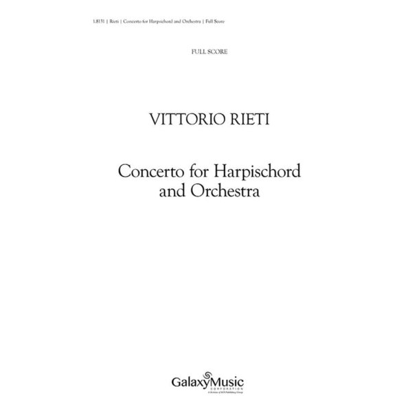 Concerto for Harpsichord and Orchestra