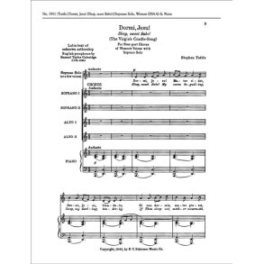 The Virgin's Cradle-Song : Dormi Jesu