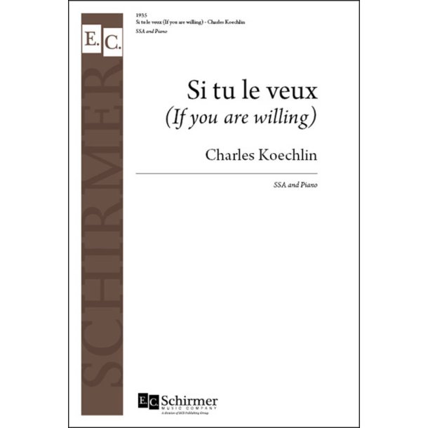 Si tu le veux : If You Are Willing