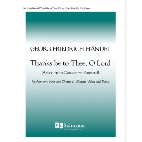 Thanks Be To Thee, O Lord