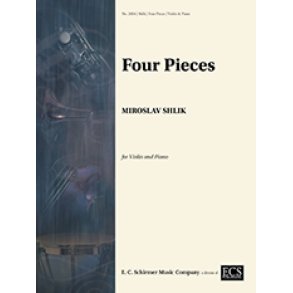 Four Pieces : for violin and piano