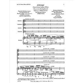 Uns ist ein Kind geboren : Alleluja! gelobet sei Gott, BWV 142