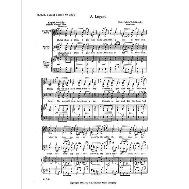 A Legend : Christ, When a Child