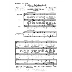 O Rejoice, Ye Christians, Loudly, BWV 40