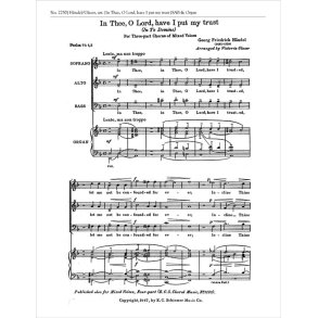 In Thee, O Lord, Have I Trusted