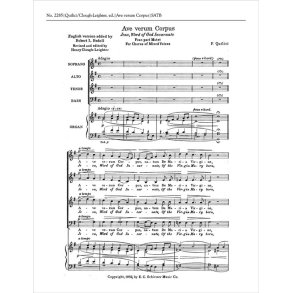 Ave verum Corpus : Jesu, Word of God Incarnate