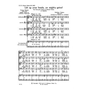 Lift Up Your Heads, Ye Mighty Gates