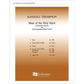 Mass of the Holy Spirit: No. 2. Gloria