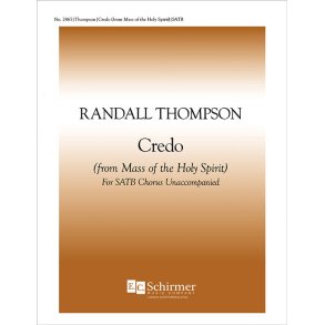 Mass of the Holy Spirit: No. 3. Credo