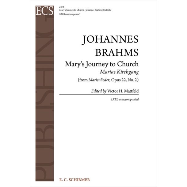 Marienlieder: No. 2. Mary's Journey to Church : Marias Kirchgang
