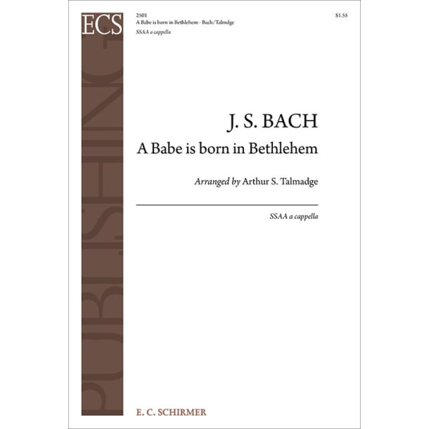 A Babe Is Born in Bethlehem : BWV 65