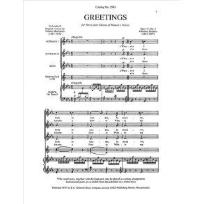 Greetings, Op. 17/3