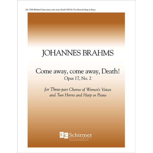 Come Away, Come Away, Death!, Op. 17/2